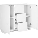  Kreveta Bijela 85,5 x 31 x 75 cm Konstruirano drvo Slike