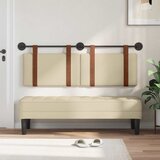  Držeće uzglavlje Zidne Krema 130 x 55 x 5 cm Antikni PU | Eponuda.com