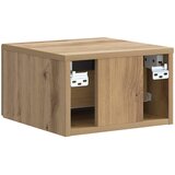  Noćni ormarić za montažu na zid s ladicama 2 pcs Hrast artisan | Eponuda.com