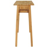  Konzolna mizica 120x35x75 cm trdna tikovina, (20711420) | Shoptok.si