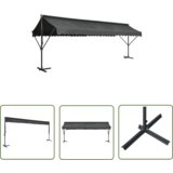  The Living Store Prostostoječa tenda 600x300 cm antracitna - Tenda, (21743755) | Shoptok.si