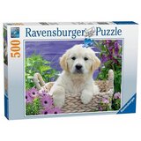 Ravensburger puzzle - kuce u korpi - 500 delova Cene