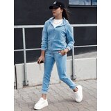DStreet Komplet damski welurowy VELCOMFY błękitny | ePonuda.com