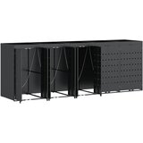  Skladištenje kanti za 5 kanti Antracit 340 x 77,5 x 121,5 cm | shoptok.hr