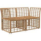  Zunanja ljubezenska sedežna garnitura 2 pcs poli ratan, (5000240796) | Shoptok.si