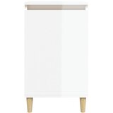  Noćni ormarići sjajni bijeli 2 kom 40x35x70cm konstruirano drvo | shoptok.hr
