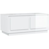  Stolić za kavu sjajni bijeli 102x50x44 cm konstruirano drvo | Eponuda.com