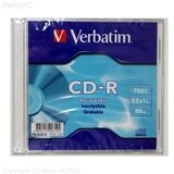  CD-R VERBATIM 700MB 52X EXTRA PRO.SLIM CASE | Eponuda.ba