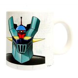 SD Toys &amp;Scaron;alica Mazinger Z, bijela, 330 ml Slike