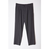 Trendyol Anthracite Baggy Fit Trousers Cene