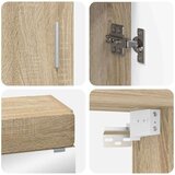  Set namještaja za kupaonicu s ladicama TULUM Sonoma hrast | shoptok.hr