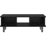 TV stojalo Črna Orehovina 100 x 35 x 35 cm Konstruiran les, (5000132308) | Shoptok.si