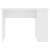  Radni stol bijeli 110 x 60 x 73 cm od iverice | shoptok.hr