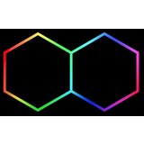  Hexagon LED tube 2 heads RGB 12V 410mm 11pcs | ePonuda.com