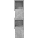  Kotna omarica Bela 25,5x25x102cm Konstruiran les, (5000113195) | Shoptok.si