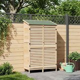  Vrtna Šupa Prirodna 106 x 56 x 176,5 cm Čvrsto drvo jele | shoptok.hr