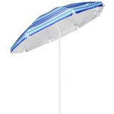 HI Senčnik za na plažo 200 cm moder črtast, (20609864) Cene