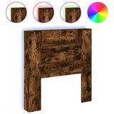 Maison Chic posteljno vzglavje - vzglavna omarica - nočna omarica led dim. hrast 100x16,5x103,5 cm, (21705691) Cene
