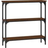  Konzolni stol smeđa boja hrasta 75x22 5x75 cm konstruirano drvo | shoptok.hr
