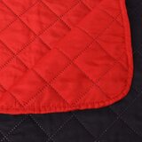  Dvostrani prošiveni prekrivač Crno-Crna 220x240 cm | shoptok.hr