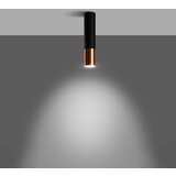  Stropna svetilka LOOPEZ črna/medena, (21348216) | Shoptok.si