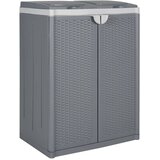  Kanta za smeće s 2 vratima siva 65 x 45 x 88 cm PP Cijene