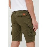 Alpha Industries Muški šorc Crew Patch, Zeleni | Eponuda.com
