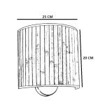 Opviq zidna lampa bambu 8853 6P | ePonuda.com
