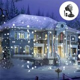  led projektor snežne pahulje tačkice – bela – sa daljinskim Cene
