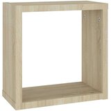 vidaXL kockaste zidne police 4 kom boja hrasta sonome 30 x 15 x 30 cm | shoptok.hr