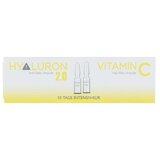 ALCINA Hyaluron 2.0 + Vitamin C Ampulle Set obnovitvena nega 5 x 1 ml + obnovitvena nega Vitamin C 5 x 1 ml za ženske Cene