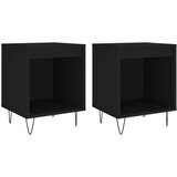  Noćni ormarići 2 kom crni 40x35x50 cm od konstruiranog drva | shoptok.hr