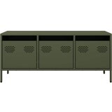  TV ormarić maslinastozeleni 101,5 x 39 x 43,5 cm čelični Zelena | shoptok.hr