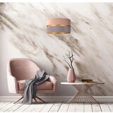  Duolla - Luster na sajli DUO 1xE27/15W/230V Ø 40 cm bež-siva | Eponuda.com