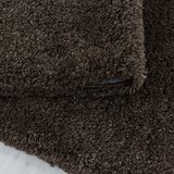 Ayyildiz Carpets Temno rjava okrogla preproga ø 160 cm Fluffy – | Shoptok.si