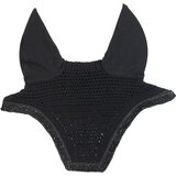 Kentucky Horsewear Zaščita za ušesa Fly Veil Wellington Glitter & Stone - črna | Shoptok.si