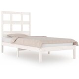 The Living Store Posteljni okvir bel iz borovine 90x200 cm - Posteljni Okvir, (21531515) | Shoptok.si