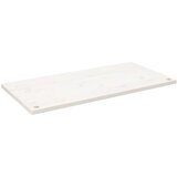  Ploča za radni stol bijela 110x55x2,5 cm od masivne borovine | shoptok.hr