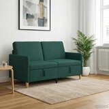 SOFA s pohranom Tamnozelena 152 x 78 x 87 cm Poliester | shoptok.hr