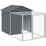  Kavez za kokoši s igralištem antracit 117x1017x123 cm čelična | shoptok.hr