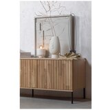 WOOOD TV komoda od punog hrasta u prirodnoj boji 150x56 cm Gravure – | shoptok.hr