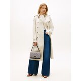 Tommy Hilfiger Ročna torbica bež / modra / marine | Shoptok.si