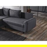 Atelier Del Sofa Ugaona sofa-krevet Flavia Dark Grey | ePonuda.com