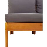 vidaXL 6-dijelna set vrtnih sofa s jastucima masivno bagremovo drvo | shoptok.hr