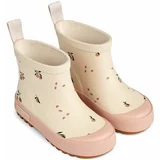 Liewood Otroški gumijasti škornji Tekla Printed Rainboot roza barva