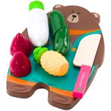  Set za igru - rezanje voća i povrća Medo - tamno smeđi | shoptok.hr