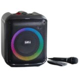 Oem PARTY, 200W zvočnik Bluetooth 5.0 s svetlobnimi učinki LED in žičnim mikrofonom, Črna, (5000250430) | Shoptok.si