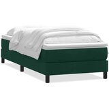 Box Spring krevet bez madracem tamnozeleni 200x220 cm baršun | Eponuda.ba