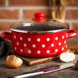 Metalac Lonac Red Dots plitki 18 cm 2,2 l | shoptok.hr