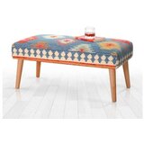Atelier Del Sofa Klupa Beshir, 91x46x42 cm, Plava | Eponuda.ba